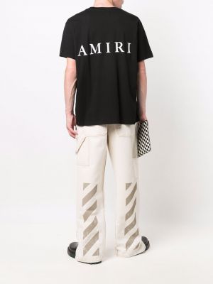 Camiseta con estampado Amiri negro