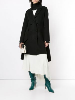 Kabát s vysokým pasem Onefifteen černý