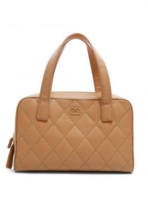 Kožená nákupná taška Chanel Pre-owned