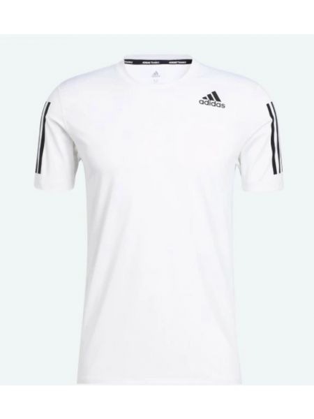 Uska polo majica Adidas bijela