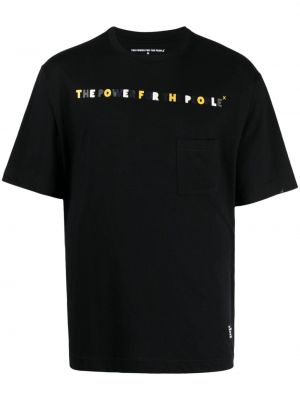 T-shirt con stampa The Power For The People nero