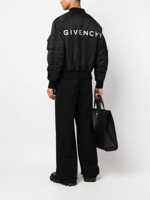 Bomberjacke mit print Givenchy schwarz