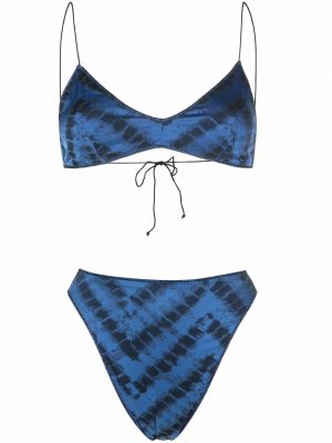 Bikini con stampa Oséree blu