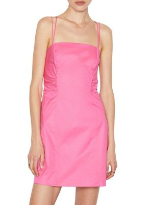 Платье мини Frame розовое
