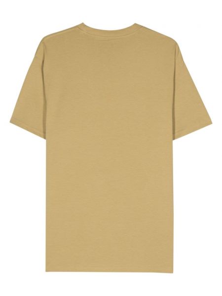 Siuvinėtas marškinėliai Carhartt Wip geltona