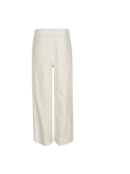Pantalones elegantes Sacai blanco