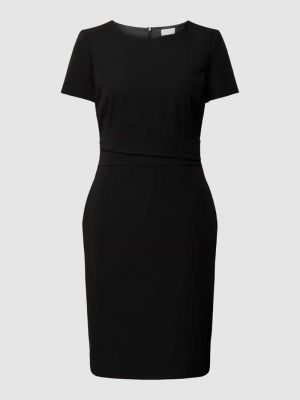 Sukienka midi w jednolitym kolorze Jake*s Collection czarna