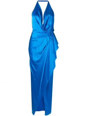 Satynowa sukienka wieczorowa z otwartymi plecami Michelle Mason