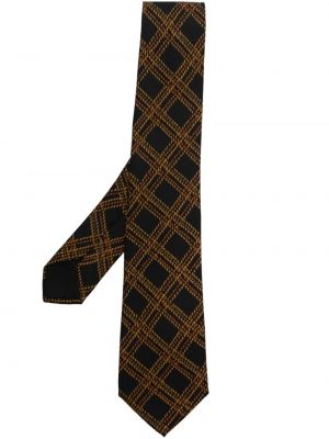 Argyle mintás selyem nyakkendő Hermès