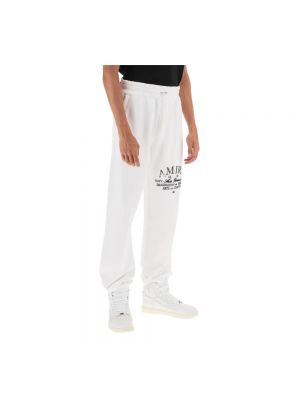 Pantalones de chándal Amiri blanco