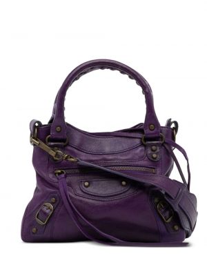 Nákupná taška Balenciaga Pre-owned fialová