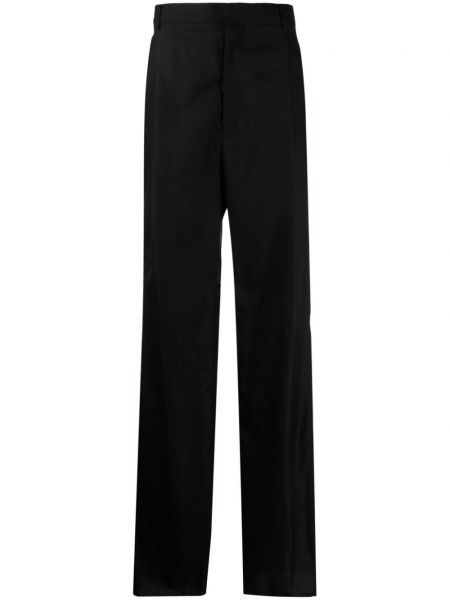 Csíkos gyapjú egyenes szárú nadrág Givenchy