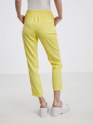 Kalhoty Camaieu žluté