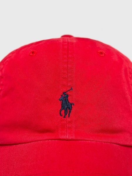 Kapa Polo Ralph Lauren rdeča