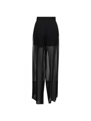 Pantalones transparentes Dolce & Gabbana negro