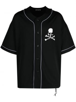 Риза с принт Mastermind Japan черно