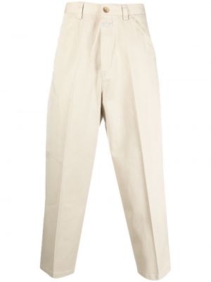 Pantalon taille haute slim Closed beige