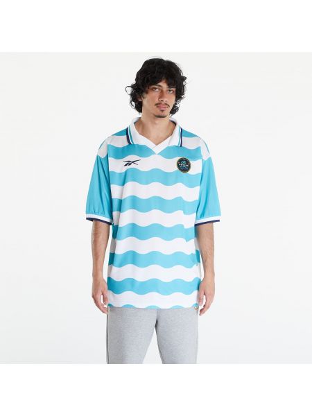 Ριγέ μπλούζα με σχέδιο ποδοσφαίρου Reebok Ltd