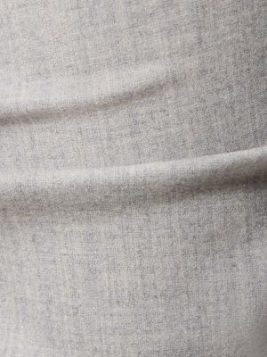 Leggings di lana in jersey Theory grigio