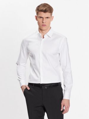 Marškiniai slim fit Boss balta