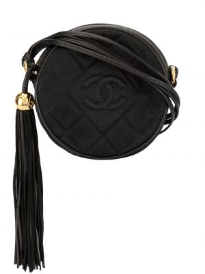 Prešita crossbody torbica z obrobami Chanel Pre-owned