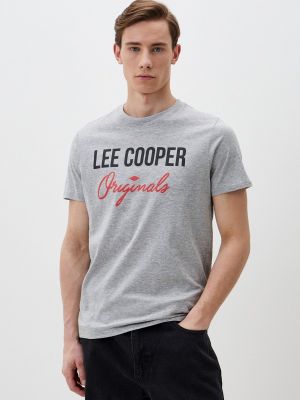 Футболка Lee Cooper серая