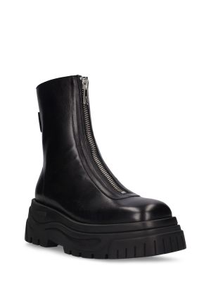Kotníkové boty na zip Axel Arigato černé