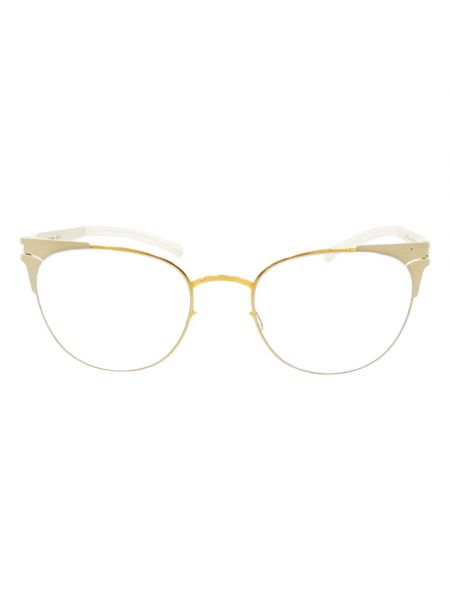 Żółte klasyczny okulary przeciwsłoneczne Mykita