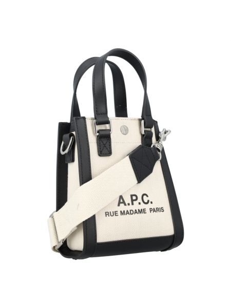 Shopper handtasche mit taschen A.p.c. beige