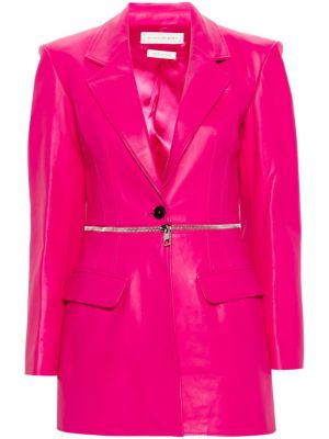 Leder blazer Alexander Mcqueen Pre-owned pink
