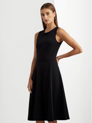 Slim fit šaty Lauren Ralph Lauren černé
