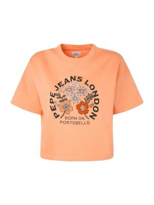 Tričko Pepe Jeans oranžová