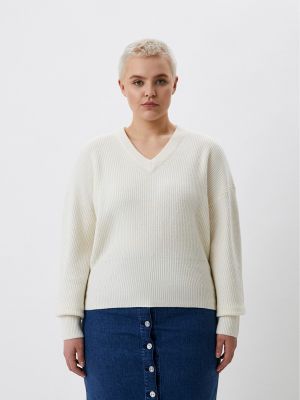 Французский пуловер French Connection, бежевый