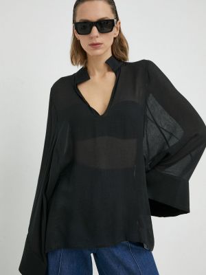 Вълнена блуза By Malene Birger черно