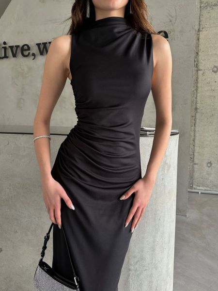 Sukienka długa Laluvia czarna
