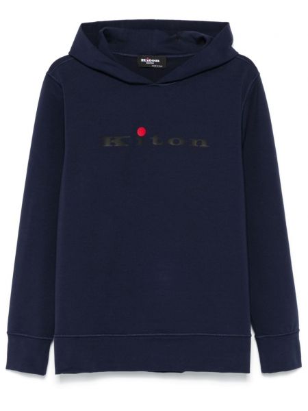 Hoodie Kiton mavi