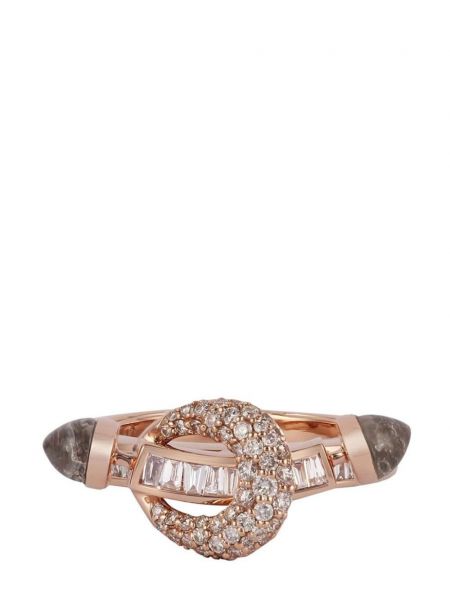 Prsten od ružičastog zlata Ananya