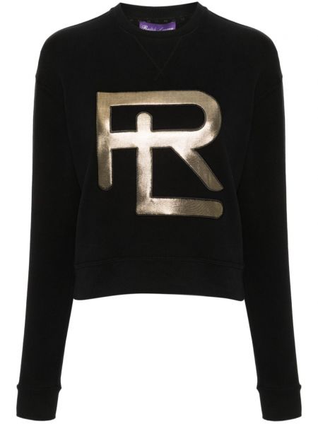 Haftowana bluza Ralph Lauren Collection czarna