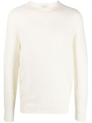 Кашмирен пуловер от мерино вълна Ma'ry'ya бяло