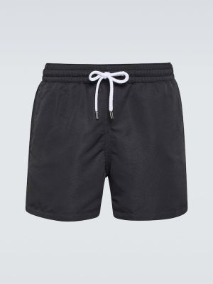 Slip de baie din bumbac sport Frescobol Carioca negru