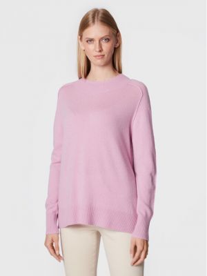 Relaxed пуловер Marc Aurel розово