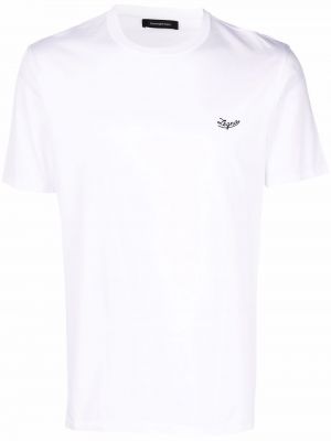 Camiseta con estampado Ermenegildo Zegna blanco