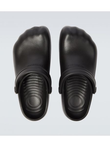 Papuci tip mules Balenciaga negru