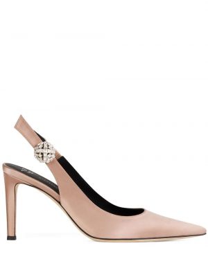 Slingback stropper pumper Giuseppe Zanotti rosa