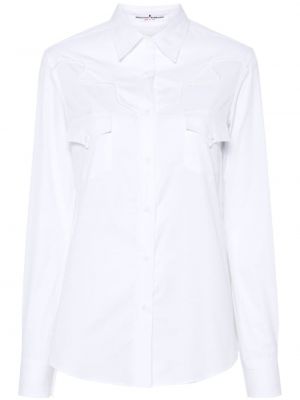 Medvilninė marškiniai Ermanno Scervino balta