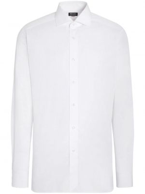 Pruhovaná bavlnená košeľa Zegna