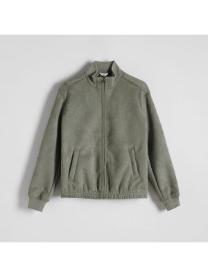 Állógalléros dzseki Reserved khaki