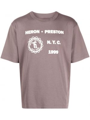 Памучна тениска Heron Preston