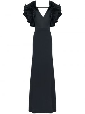 Večernja haljina Alexander Mcqueen crna