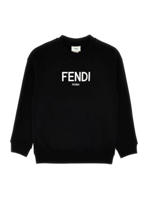 Bluza z kapturem Fendi czarna